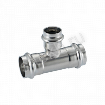 Тройник нержавеющая сталь 18*15*18 18x15x18 Gappo G1110.181518 - Сантехтрейд - Интернет-магазин сантехники г. Екатеринбург