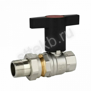 Кран шаровой полнопроходной с «американкой» ВН-НР,пластиковый маховик 3/4" Gappo G218.05 - Сантехтрейд - Интернет-магазин сантехники г. Екатеринбург