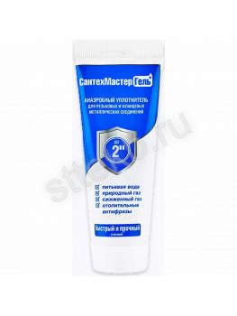 Анаэробный гель-герметик 35г Синий, тюбик с еврослотом 04047, Сантехмастер - Сантехтрейд - Интернет-магазин сантехники г. Екатеринбург