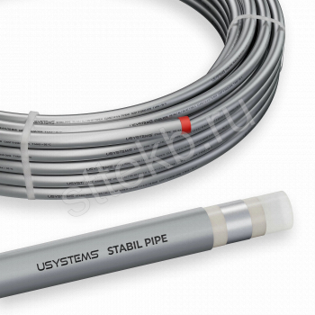 Труба Stabil Pipe 20х2,9 PN10 бухта 100м '100C 1237804 USYSTEMS - Сантехтрейд - Интернет-магазин сантехники г. Екатеринбург