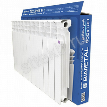 Радиатор BIMETAL STI 500/100 12 сек. - Сантехтрейд - Интернет-магазин сантехники г. Екатеринбург