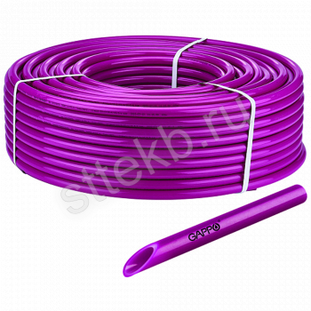 Труба PE-RT II / EVOH полиэтиленовая пятислойная и кислородным барьером для систем низкотемпературного радиаторного отопления и теплого пола.  20 x 2,8 Gappo G1379 120м - Сантехтрейд - Интернет-магазин сантехники г. Екатеринбург