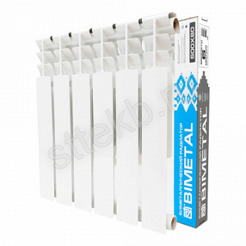 Радиатор BM STI Bimetal 500/80 (S500B10) 6 сек. Беларусь - Сантехтрейд - Интернет-магазин сантехники г. Екатеринбург