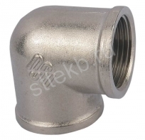 Угольник 90 гр  1 1/4" ВР латунь никель TAEN - Сантехтрейд - Интернет-магазин сантехники г. Екатеринбург