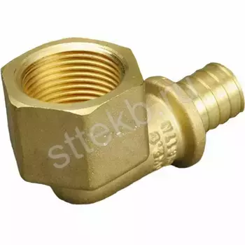 Аксиальный Угольник латунь ВР 20*1/2" GAMINI - Сантехтрейд - Интернет-магазин сантехники г. Екатеринбург