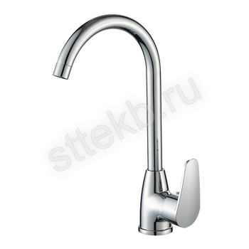 Смеситель ROEGEN RG014U для кухни, 40 мм, на гайке, c боковой металлической ручкой - Сантехтрейд - Интернет-магазин сантехники г. Екатеринбург