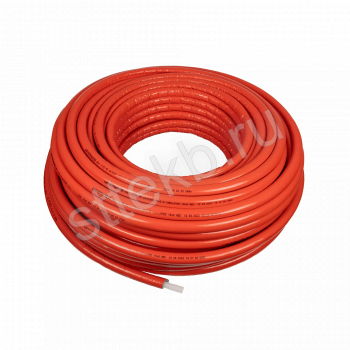 Труба PEX-a EVOH PN10 20x2,8 в теплоизоляции 6 мм красной, бухта 50м '50Ф RADI PIPE 1136686 USYSTEMS - Сантехтрейд - Интернет-магазин сантехники г. Екатеринбург